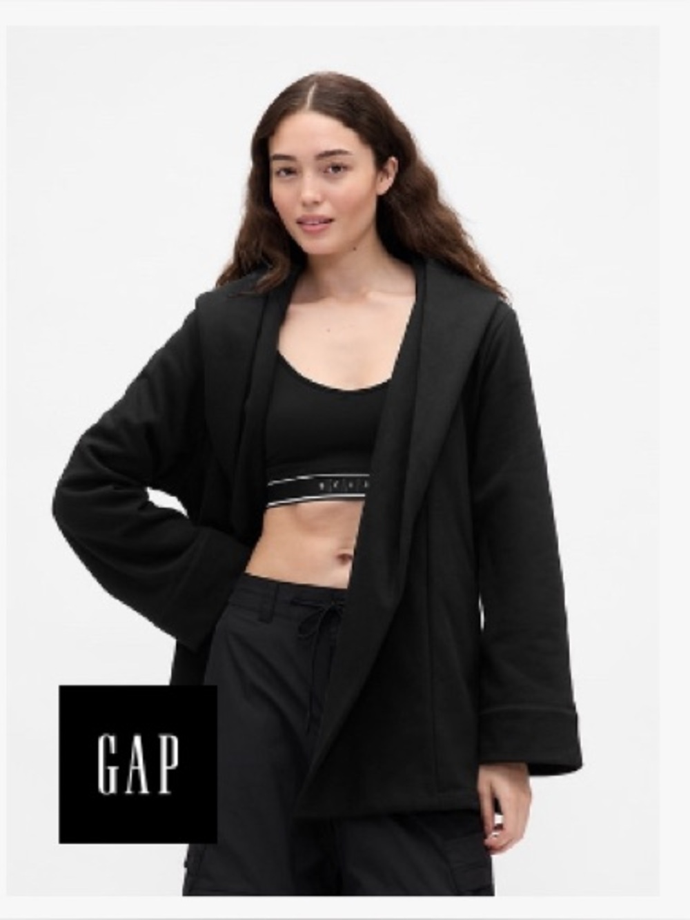 Gap × BEIS Oversized Blanket Coat